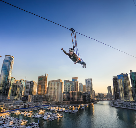 XLine Dubai Marina - Go Ziplining Solo, , medium